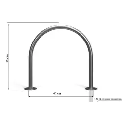 Stojak-na-rowery-ŁUK-2-miejscowy